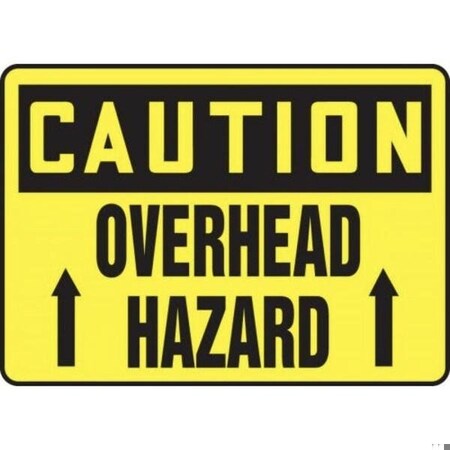 Accuform OSHA CAUTION SAFETY SIGN OVERHEAD MCRT006XL MCRT006XL